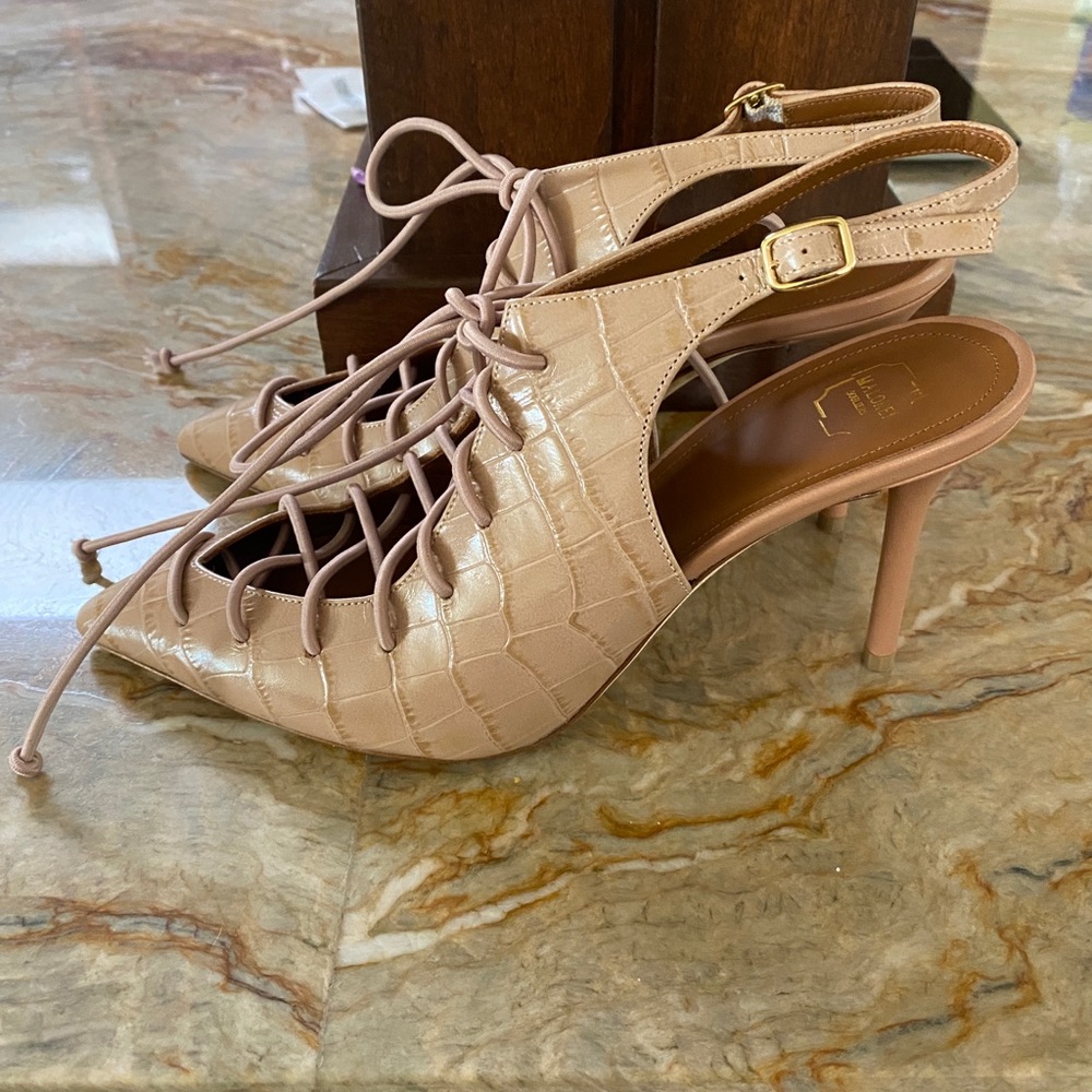 Malone Souliers Alessandra Slingback Pumps (NWOT)